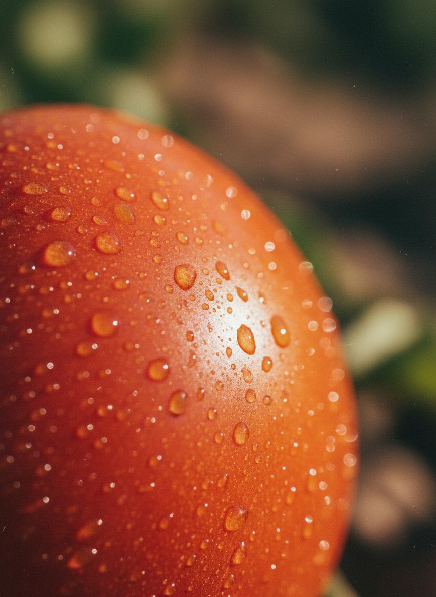Fresh tomato harvest
